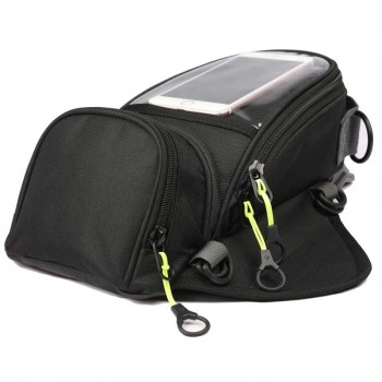 motorcycle new fuel bag mobile phone navigation bag Multi-function Small oil tank package Magnetic fixed with straps fixed