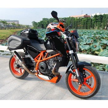 One Set Komine SA212 Motorcycle Waterproof Saddle bags Helmet Bag Side Bag Tail Luggage Suitcase with Rain Cover Universal fit A