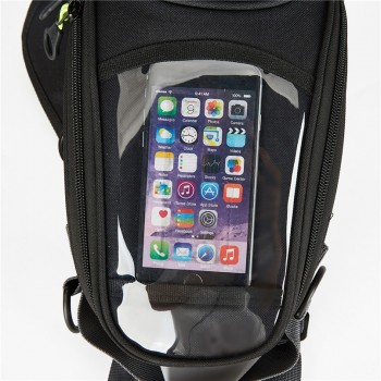 Rock Biker Motorcycle Trunk Moto Bag Tank Luggage Magnetic Fixed Straps Riding Top Case Motocicleta High Quality With Rain Cover