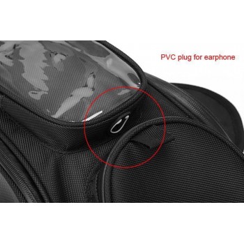 GIVI New Waterproof Motor Tank Bag Oil Fuel Tank Bag Magnetic Motorbike Saddle Bag Motorcycle Backpack mobile phone navigation