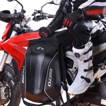 New Motorcycle Backpack Carbon Fiber Motocross Racing Riding Helmet Bag Motorbike Knight Backpack