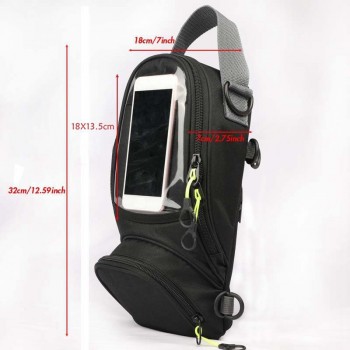 New Fashion Motorcycle Tank Bag Multifunctional Waterproof Mobile Phone Navigation Bag Motorbike Magnetic Fixed Oil Tank Bag