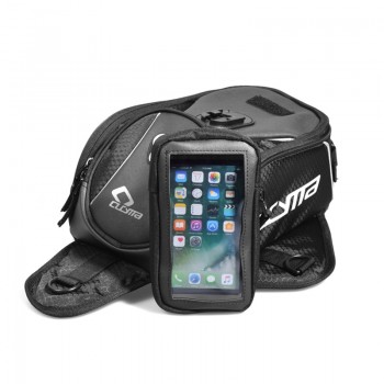 Motorcycle Black Tank Bags Multifunction Motos Luggage Universal Motorbike Oil Fuel Tank Bags Seat Tail Pack Genuine CUCYMA