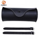 POSSBAY Universal Motorcycle Saddlesbags Tank Bag leather Motorcycle Trunks for Harley Honda Yamaha Waterproof Side Bag Luggages