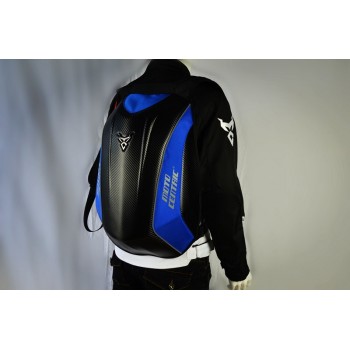Motocentric Motorcycle Backpack Carbon Fiber Motocross Racing Riding Helmet Bag Motorbike Knight Backpack Reflective
