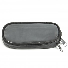 Universal Black Motorcycle Bags Magnetic Gas Tank Clear For Cell Phone Case Holder Mount
