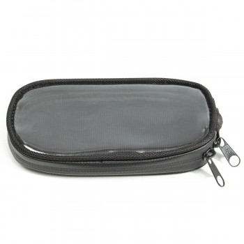 Universal Black Motorcycle Bags Magnetic Gas Tank Clear For Cell Phone Case Holder Mount