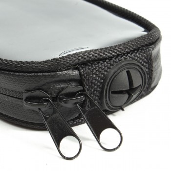 Universal Black Motorcycle Bags Magnetic Gas Tank Clear For Cell Phone Case Holder Mount