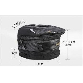 2017 New RR9014 Motorcycle Rear Sport Back Seat Bag Car Tail Bags Send 18.5 liters
