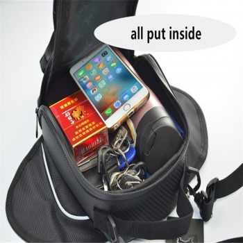 New Motorcycle tank bag big screen motorbike oil fuel tank bag Magnetic Motorcycle Oil Fuel Tank Bike saddle bag motorcycle bag