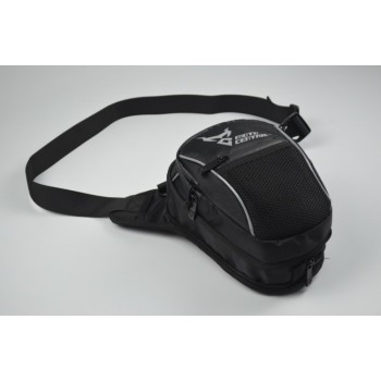 2018 new MOTOCENTRIC high quality oxford fabric multi-purpose waterproof drop leg bag motorcycle leg bag luggage waist bag gray