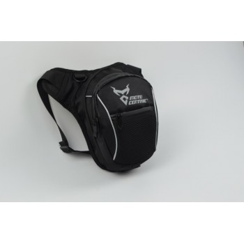 2018 new MOTOCENTRIC high quality oxford fabric multi-purpose waterproof drop leg bag motorcycle leg bag luggage waist bag gray