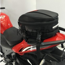 2018 motorcycle fuel tank bag tail bag waterproof locomotive multi-function rear seat helmet bag
