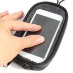 Universal Black Motorcycle Bags Magnetic Gas Tank Clear For Cell Phone Case for motorcycle Holder Mount