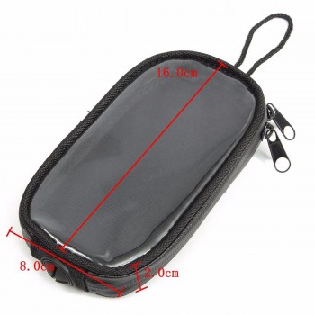 Universal Black Motorcycle Bags Magnetic Gas Tank Clear For Cell Phone Case for motorcycle Holder Mount