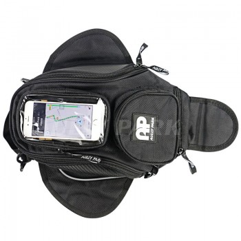 New Black Oil Fuel Tank Bag Magnetic Motorcycle Motorbike Oil Fuel Tank Bag saddle Bag w/ Bigger Window Moto Accessory