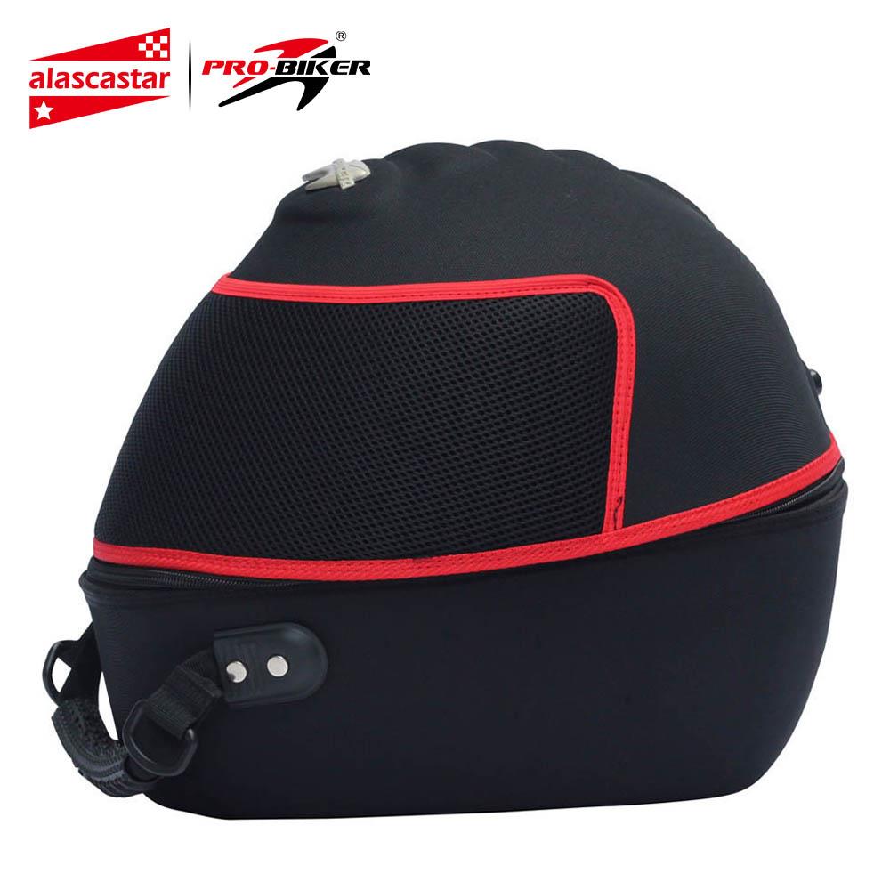 PRO-BIKER Helmet Bag Motorcycle Handbag Luggage Carrier Case Knight Motorbike Travel Multifunction Tool Tail Bag Shoulder Bag
