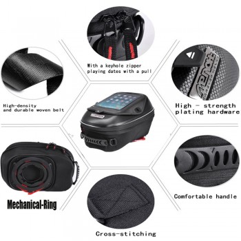 For BMW R 1150 R/1150 RT/1200 GS/1200R/1200RS/BMW S 1000 XR/BMW K 1200 RS Oil Fuel Tank Bag Waterproof Racing Package Bags