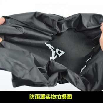 2018 motorcycle fuel tank bag tail bag waterproof locomotive multi-function rear seat helmet bag (package + rain cover)