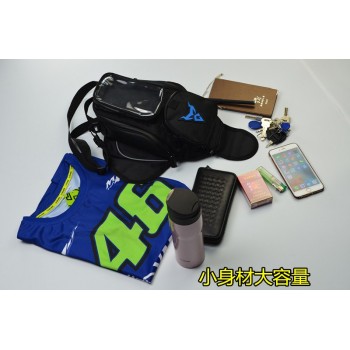 2018 New MC Motorcycle Tank bag Oil Fuel Bag Magnet Motorbiker Oxford Waterproof GPS Saddle bags Luggage