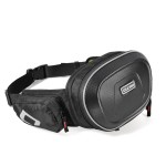 Bike Motorcycle Outdoor Travel Sport Unisex Black Adjustable Strap Waist Bag Backpack