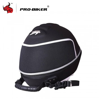 PRO-BIKER Motorcycle Bag Moto Helmet Bag  Motorbike Travel Multifunction Tool Tail Bag Handbag Luggage Carrier Case