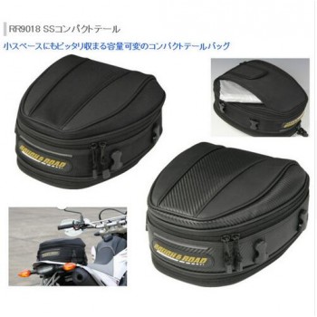2017  New RR9018 Motorcycle rear seat package hangback bag after the bags rain cover cycling