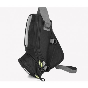 ROCK BIKER Motorcycle fuel bag touch screen mobile phone navigation bag multi functional oil tank magnetic fixed straps fixed