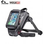 CUCYMA Motorcycle Tank Bag Multifunction Motorbike Drop Leg Bags Touch Screen Mobile Phone Bag for GPS navigation Travel Pack
