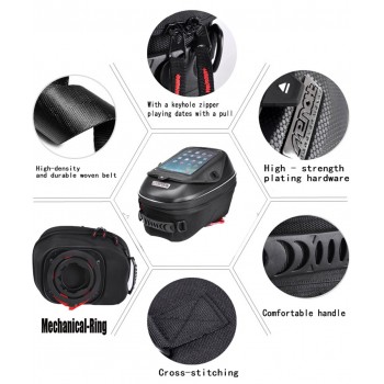 For BMW R 1150 R/1150 RT/1200 GS/1200R/1200RS/BMW S 1000 XR/BMW K 1200 RS Oil Fuel Tank Bag Waterproof Racing Package Bags