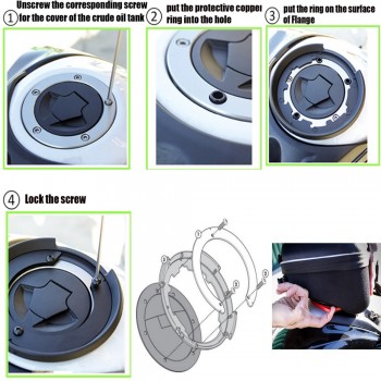 For BMW R 1150 R/1150 RT/1200 GS/1200R/1200RS/BMW S 1000 XR/BMW K 1200 RS Oil Fuel Tank Bag Waterproof Racing Package Bags