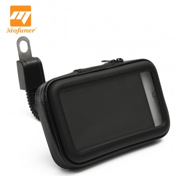 Mofaner Waterproof Bicycle Phone Holder Motorcycle Phone GPS Bag Handle Bar Mount Holder 3.5 To 5.5 Inch Universal