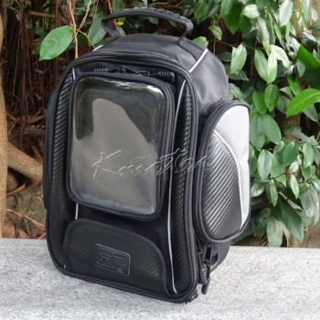 Komine SA-051 10.5L Motorcycle Tank Bag HandBag Black Travel Luggage Tool Bags for Harley Touring Honda Yamaha Suzuki Kawasaki