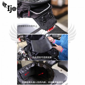 maletero moto helmet bag for Vespa benelli harley softail mochila moto saddle bag sportster sacoche moto tank bag motorcycle bag