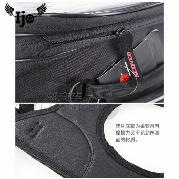 maletero moto helmet bag for Vespa benelli harley softail mochila moto saddle bag sportster sacoche moto tank bag motorcycle bag