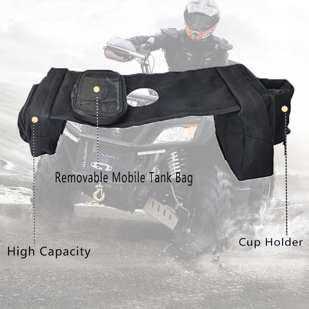 KEMiMOTO Motorcycle Universal Tank Saddle Bags For ATV Tank Bag for BMW for Yamaha Side bag Motorcycle Accessories