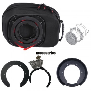 Motorcycle Expandable Magnet and Mechanical Ring Fix Tank Bag Racing Backpack for Benelli BN600/Tre 899 K/Tre 1130 K