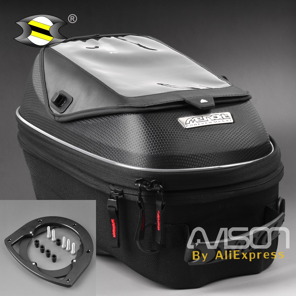 The Motorcycle Tank Bag Fit for Ducati Monster 696  796 1100 08 -14 / Monster 1100 Evo 11-12 Multi-purpose Hard Shell Fuel Tank