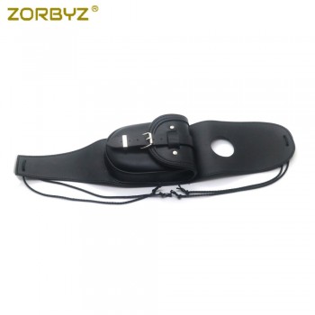 ZORBYZ Motorcycle Black Faux Leather 4.5 Gallons Tank Cap Cover Panel Bag For Harley Sportster XL883 1200