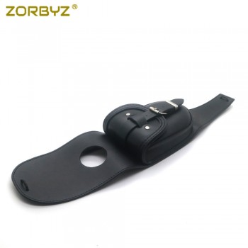 ZORBYZ Motorcycle Black Faux Leather 4.5 Gallons Tank Cap Cover Panel Bag For Harley Sportster XL883 1200