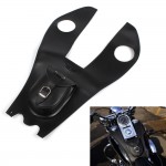 Neverland Black Faux Leather Motorcycle Gas Tank Bag Cover Pad With Pouch Motor Bag For Harley Electra Street Glide D35
