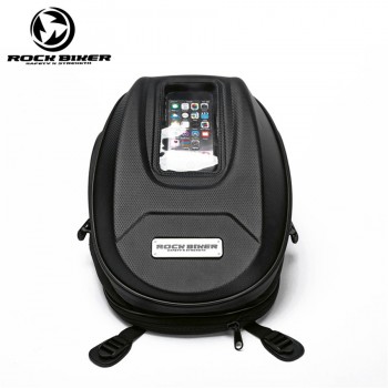 ROCK BIKER Motorcycle Tank Bag Hard Shell Motorcycle Backpack Top Cases Moto Gp Luggage Waterproof Helmet Bag Tank Bags