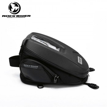 ROCK BIKER Motorcycle Tank Bag Hard Shell Motorcycle Backpack Top Cases Moto Gp Luggage Waterproof Helmet Bag Tank Bags