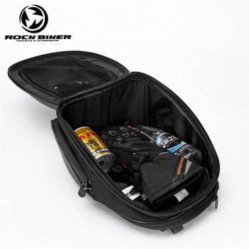 ROCK BIKER Motorcycle Tank Bag Hard Shell Motorcycle Backpack Top Cases Moto Gp Luggage Waterproof Helmet Bag Tank Bags