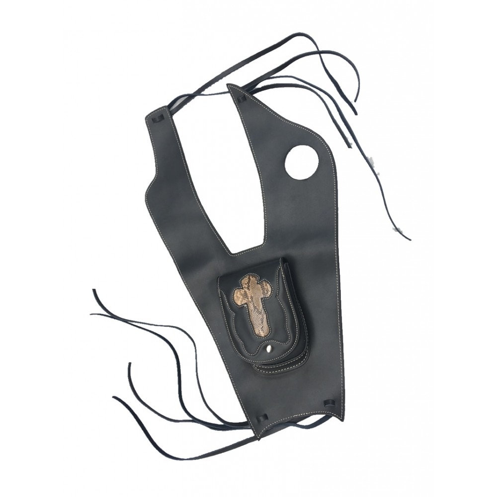 Leather Gas Tank Bag Cover Pad With Pouch For Honda Shadow 750 04-11 C2 C4 RC50