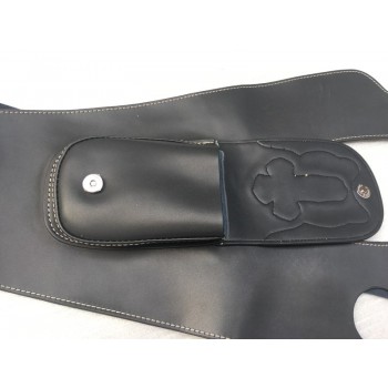 Leather Gas Tank Bag Cover Pad With Pouch For Honda Shadow 750 04-11 C2 C4 RC50