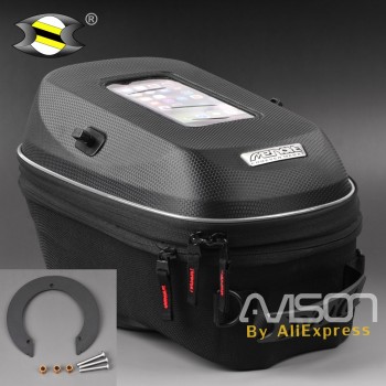 Motorcycle Multi-purpose Hard Shell Fuel Tank Ring Tank Bag Fit for Yamaha R3 2016 / FZ1 Fazer 1000  06-15 / FJR 1300 06-12
