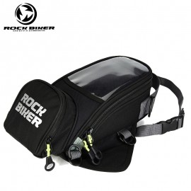 ROCK BIKER Motorcycle Fuel Tank Bag Riding Side Box Rear Seat Bag Hanging Motor Motorcycle Travel Bag Waterproof Multifunctional