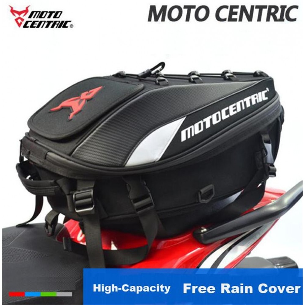 MOTOCENTRIC Waterproof Motorcycle Helmet Bag Luggage Bike Motorcycle  Bag Motocross Tank Racing Shoulder Backpack