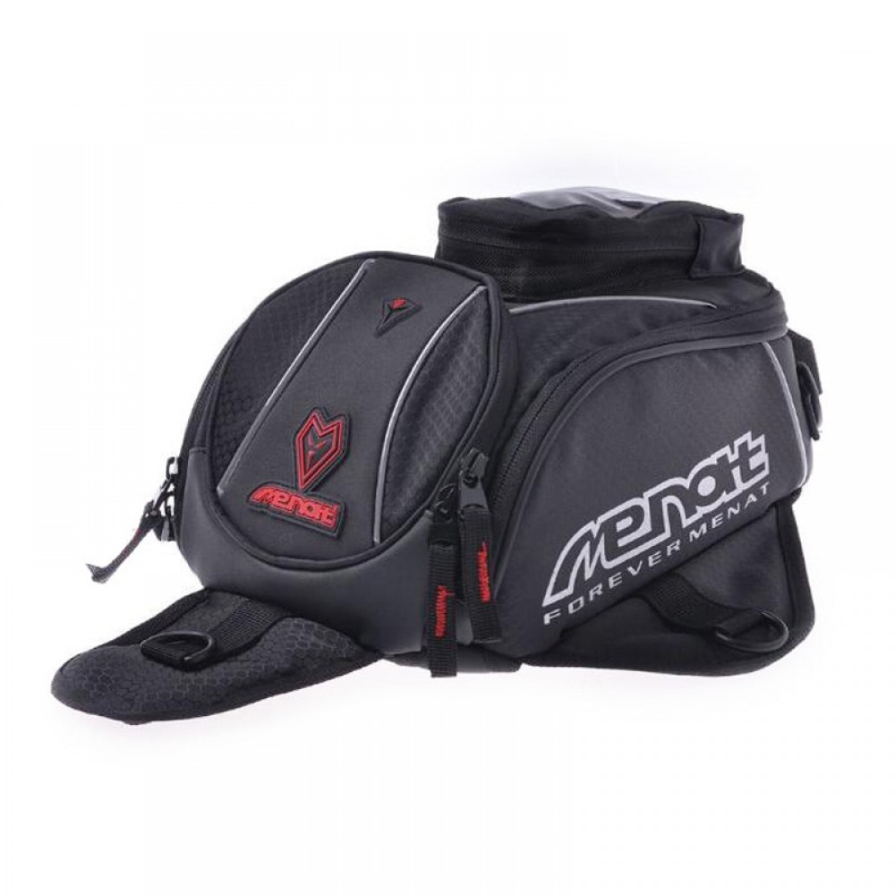 High Quality Universal Black Motorcycle Oil Fuel Tank Bag Magnetic Motorbike Riding Bag Long Distance Travel Luggage Waterproof